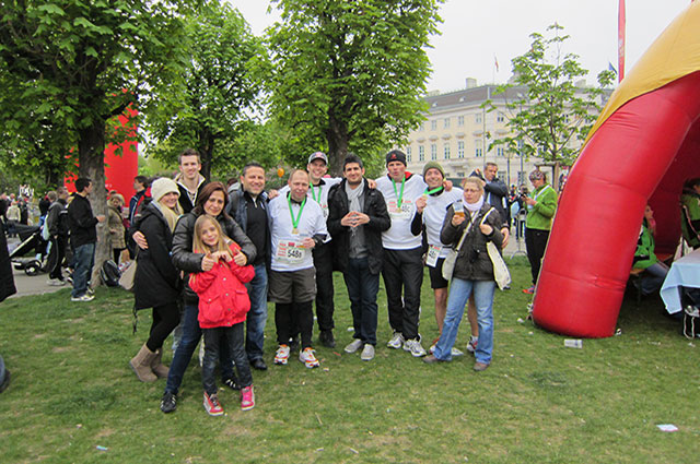 NILCARGO Staffelteam beim Vienna City Marathon 2012