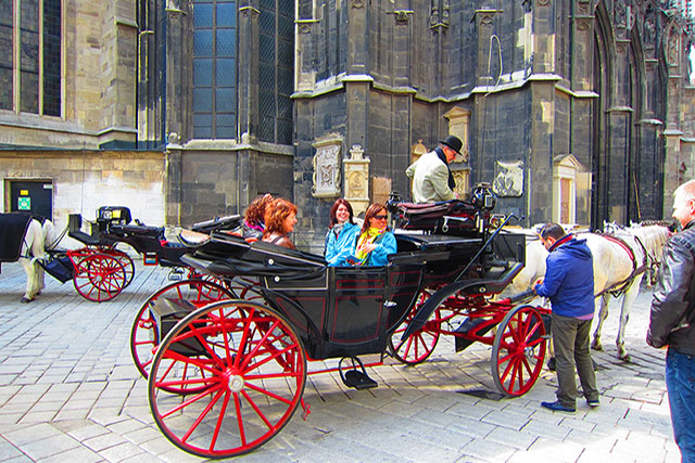 Fiakerfahrt durch die Wiener Innenstadt