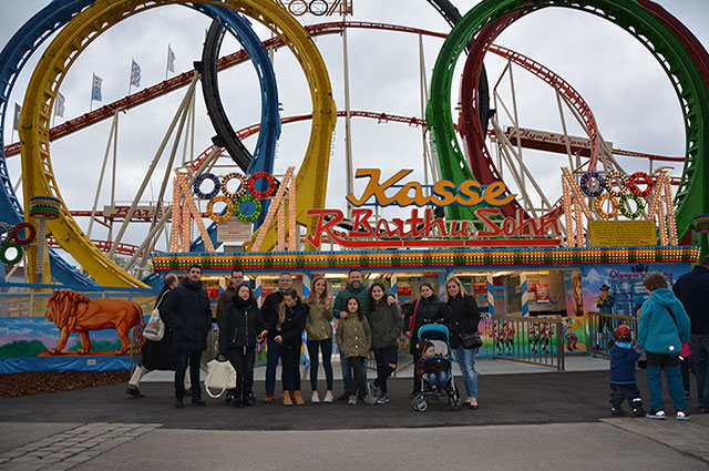 Gemeinsamer Ausklang des NILCARGO Teams im Wiener Prater