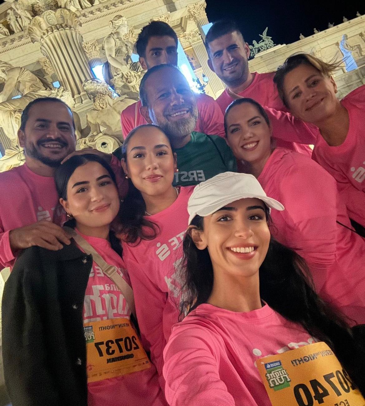 NILCARGO Team beim Vienna Night Run 2024